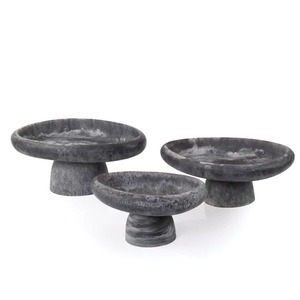 Bol en résine Aurellora Prestige, plat de service artisanal exclusif et artistique pour une présentation de nourriture moderne et élégante, sophistiquée - Product Image 1