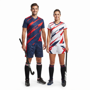 Custom Field Hockey Uniform Set <b>for</b> Women <b>Men</b> and Youth Players Sublimation Printed Hockey Jersey and Shorts <b>Skirt</b> Sportswear - Product Image 2