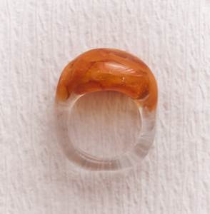 Colorful Handmade Resin Ring Stylish Unisex Fashion Accessory - Product Image 6