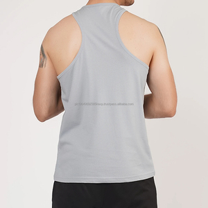 Débardeur de sport décontracté pour homme, respirant, coupe ajustée, séchage rapide, logo personnalisé, technique de tricot en gros - Product Image 1