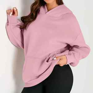 Sudadera con Capucha Lisa para Mujer, Sudadera Informal con Capucha, Sudadera Térmica Personalizada de la Mejor Calidad - Product Image 4