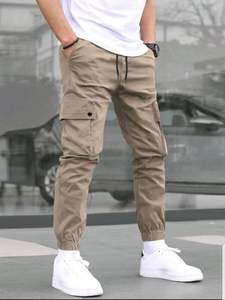 Pantalones Cargo para Hombre, Pantalones Largos con Múltiples Bolsillos, Pantalones Deportivos para Ejercicio al Aire Libre, Pantalones Cargo, Joggers para Hombre - Product Image 5