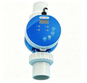 Mini Chlorinateur au <span class=keywords><strong>Sel</strong></span> avec Affichage Numérique, Débit Réglable, Détection par Interrupteur de Débit, Indicateur de Faible Taux de <span class=keywords><strong>Sel</strong></span>, Garantie de 2 Ans - Product Image 2