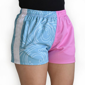 Shorts de sport décontractés de qualité supérieure en polyester/coton, séchage rapide, taille élastique, légers pour l'entraînement et le fitness - Product Image 5