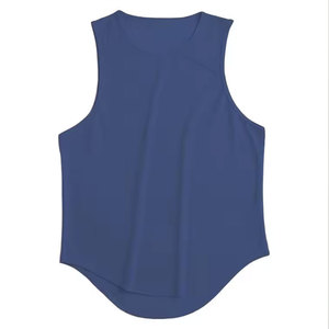 Débardeur de musculation pour homme en coton 100% de haute qualité, élastique, pour la musculation et l'entraînement en salle de sport - Product Image 1