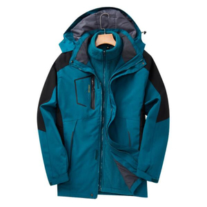 Mens 3 In 1 Outdoor Jacket Waterproof Windproof Fleece <b>Lined</b> Hiking Camping Jacket Detachable Inner Thermal <b>Coat</b> Winter - Product Image 6