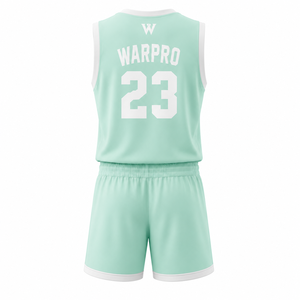 Conjunto de Uniforme de Baloncesto WARPRO Premium 2026, Personalizado y Sublimado, Secado Rápido, Transpirable, Camiseta sin Mangas con Cuello en V - Product Image 2