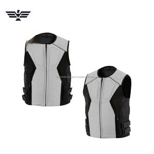 Chaleco Cordura OEM para Hombre, Chaleco de Motociclista de Alta Calidad, Sin Mangas, Ligero, Ropa Deportiva para Motociclismo, Protección UV, Logotipo Frontal, Talla Grande - Product Image 1