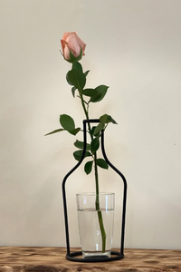 Porte-fleurs moderne en fer, vase de sol sans cadre, jardinière décorative minimaliste pour la maison, décoration de Noël, lot de 6 - Product Image 3
