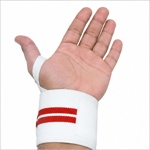 Las muñequeras ligeras proporcionan compresión flexible, un ajuste cómodo y un soporte duradero para el entrenamiento físico diario. - Product Image 2