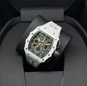 Montre mécanique squelette pour homme, automatique, de haute qualité, avec bracelet en caoutchouc, verre saphir 44 mm, style sport, fabriquée en usine - Product Image 4