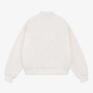 สเวตเชิ้ตคอปกผ้าฝ้ายสีล้วนของผู้หญิงสเวตเชิ้ตคอกลมของผู้หญิง - Product Image 2