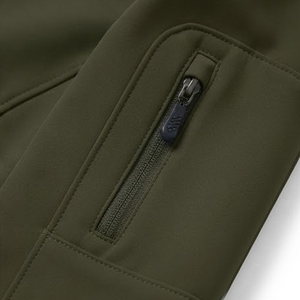 Veste softshell décontractée pour femme, prix d'usine, sur mesure, résistante à l'eau, vente en gros, pour la randonnée - Product Image 4