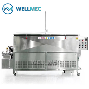 Nettoyeur à ultrasons industriel haute précision WELLMAC pour pièces de machines d'impression, nettoyage à base de solvant, réservoir de 180 L - Product Image 1