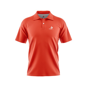 High Quality Custom Printed Front Logo Short Sleeve Polyester/Cotton Knitted Polo Shirts for <b>Coaches</b> & Casual Wear - Product Image 1