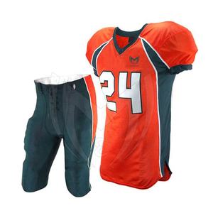 Uniforme de fútbol americano unisex hecho a medida con opción de talla grande conjuntos transpirables de alta calidad MOQ bajo - Product Image 3