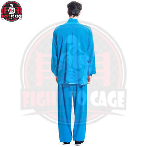 ชุดฝึกซ้อมน้ำหนักเบา สวมใส่สบาย ผลิตในปากีสถาน สินค้ามาใหม่ ทันสมัย คุณภาพสูงสุด ระบายอากาศได้ดี ผลิตจากโพลีเอสเตอร์ สำหรับกังฟูและศิลปะการต่อสู้ - Product Image 3