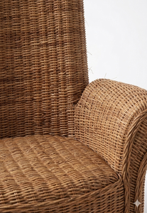 Muebles artesanales de mimbre, silla Natural con diseño único exclusivo minimalista - Product Image 3