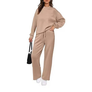 Women 100% Cotton Eco-Friendly Customizable Tracksuit Set Breathable Quick Dry Solid <b>Pattern</b> Plus Size Reversible Printed Adults - Product Image 6