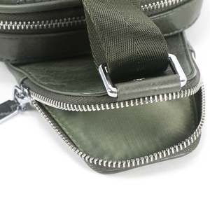 Men's Trendy Chest <b>Bag</b> Casual Crossbody Fashion Shoulder <b>Bag</b> Waterproof Durable, Zipper PU Leather <b>Summer</b> Daily Use - Product Image 6