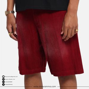 Shorts en jean très demandés, tissu de haute qualité, logo personnalisé, service OEM, broderie, poche latérale tissée, été, extérieur, unisexe - Product Image 2