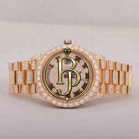 Reloj Briva de Lujo de Cuarzo y Acero Inoxidable, Ecológico, con Indicador de Día/ Fecha, Resistente al Agua 10 Bar, Bisel Ornamentado, Números Romanos Brillantes