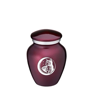 American Style Small Token Pet Cremation <b>Urn</b> for keepsake Ashes Animal Funeral Supplies Metal Cremation <b>Urn</b> For cat & <b>dog</b> - Product Image 1