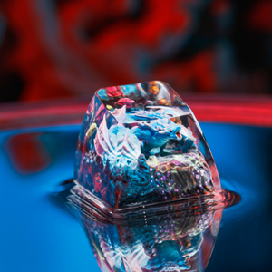 Keycaps Mystiques Anime, Keycaps Artisanaux Personnalisés, Keycaps Anime Mignons, Keycaps Verts, Ensemble de Keycaps, Keycaps en Résine - Product Image 5