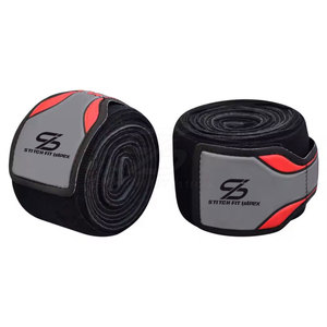 Bandage de compression haute qualité pour la musculation, en néoprène, personnalisable, réglable et durable. - Product Image 1