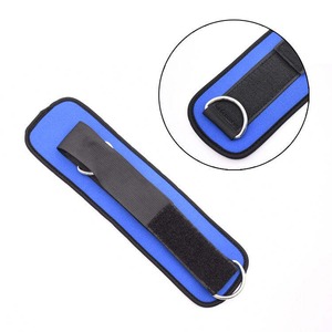 Correas de Tobillo para Fitness de Cuero Suave Personalizadas de Alta Calidad Geo Brother Co, Cierre a Presión, Doble Ajuste para Máquina de Cable - Product Image 2