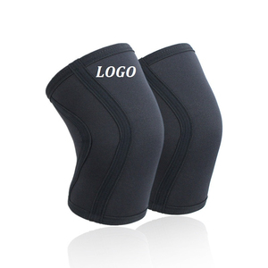 Genouillères de Powerlifting Professionnelles Respirantes en Nylon et Coton Rigide 7mm 9mm, Personnalisables (Couleur, Logo, Emballage), Protection Renforcée, Grandes Tailles - Product Image 3