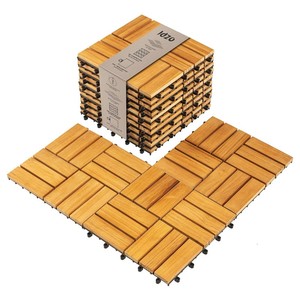 Tuiles murales géométriques en bois de teck à emboîtement |   Design traditionnel |   Artisanat en gros |   Moradabad |   Aqudus Saleem AS-TEK-GEO - Product Image 2