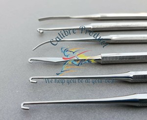 Ensemble de qualité supérieure Nabatoff Stripper Set et extracteurs et crochets de phlébectomie Varady pour la chirurgie plastique - Product Image 6