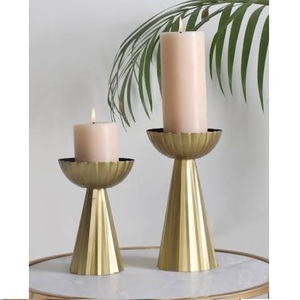 Porte-bougie fantaisie de qualité supérieure, best-seller pour la décoration de fêtes de Noël, accessoires, porte-bougie gaufré - Product Image 2