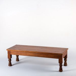 Traditional Handcrafted Wooden Chowki Suitable For Temple Decoration Religious Rituals And Sacred Prayer Events - Product Image 6