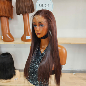 Bone Straight Natural Color for <b>Lace</b> Front Remy Human Hair <b>Wigs</b> Women Pre Plucked 13x4 13x6 Hd Transparent <b>Lace</b> <b>Wig</b> - Product Image 2