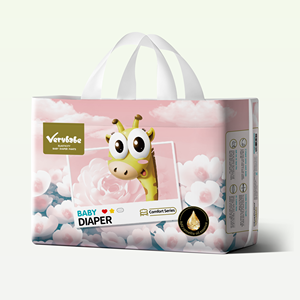 Pañales para Bebé Verybabe, Serie Comfort, Tela No Tejida Estampada, Superficie Seca, Canal 3D Anti-Fugas para Bebés - Product Image 1