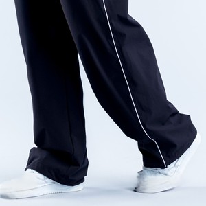 Custom <b>Black</b> <b>Womens</b> Relaxed Fit Track Pants Side Legs Piping Detail Casual Athleisure Streetwear <b>Trousers</b> Wholesale USA UK EU - Product Image 3