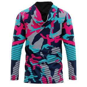 Camisetas de Pesca Transpirables con Camuflaje y Sudadera con Protección UV para Deportes al Aire Libre - Product Image 2