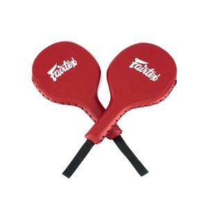 Premium Leather High-End Boxing Punching Paddle Wholesale Boxing Training Fairtex Kicking Paddle Custom Logo Kickboxing Paddles - Product Image 4