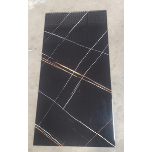 Luxury 600x1200mm High Glossy Glazed Porcelain <b>Floor</b> Tiles Firebrick <b>Adhesive</b> Marble Stone Collections Living Room Bathroom - Product Image 2