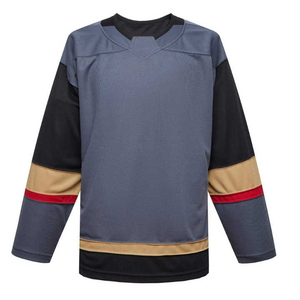 Camisetas de Hockey sobre Hielo Personalizables al por Mayor, de Alta Calidad, 100% Poliéster, para Práctica, Sublimadas, con Diseño Personalizado - Product Image 2