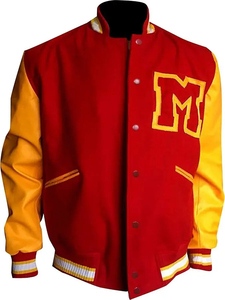Wholesale Cheapest Price Varisty <b>Jacket</b> for <b>Men</b> and Long Sleeve Plain Dyed Quick Dry Varisty <b>Jackets</b> For Classic Design - Product Image 2