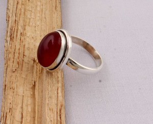 Wholesale 925 Sterling <b>Silver</b> Classic Amethyst Party Oval Gemstone Double Bezel Set Handmade <b>Statement</b> <b>Ring</b> - Product Image 6