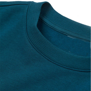 Sweat-shirts à capuche en coton épais, pull-over décontracté pour hommes, coupe oversize, col rond côtelé, couleur unie, logo personnalisé - Product Image 6