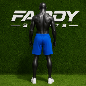 Shorts de sport décontractés pour hommes, personnalisables avec logo, en coton épais 100%, imprimés en relief, style streetwear ample et vintage - Product Image 4