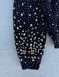 Hip Hop Style Streetwear Hoodie for Men and Women Rhinestone & Crystal <b>Work</b> Graphic Hoodies Custom Design Zip-up Sweatshirt - Product Image 6