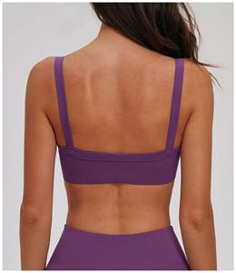 Conjunto de Yoga Personalizado al por Mayor para Mujer, Ropa Deportiva de Verano, Sujetador Deportivo y Leggings de Fitness con Efecto Levanta Glúteos, Conjunto de Yoga Transpirable - Product Image 5