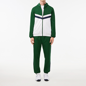 Conjuntos Deportivos de 500 GSM, Traje Recto con Bordado Desgastado, Sudadera con Capucha y Pantalones Deportivos para Hombre, Cargados por Dress Sports - Product Image 1