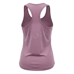 Débardeurs de sport respirants et extensibles pour femmes, logo personnalisé, débardeur uni d'été pour femmes - Product Image 3